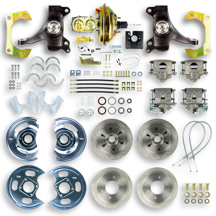 RIGHT STUFF DETAILING TDC6756D 67-70 Chevy C10 Disc Brake Conversion