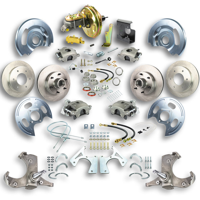 RIGHT STUFF DETAILING TDC6756 67-70 Chevy C10 Disc Brake Conversion