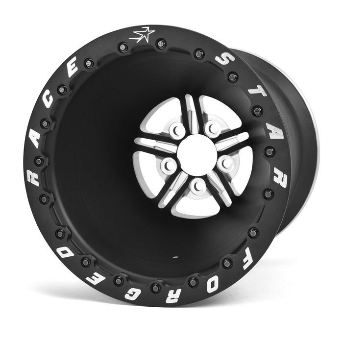 RACE STAR INDUSTRIES 63-616474021B 63 Pro Forged 16x16 DBL Pro Stock Black Anodized