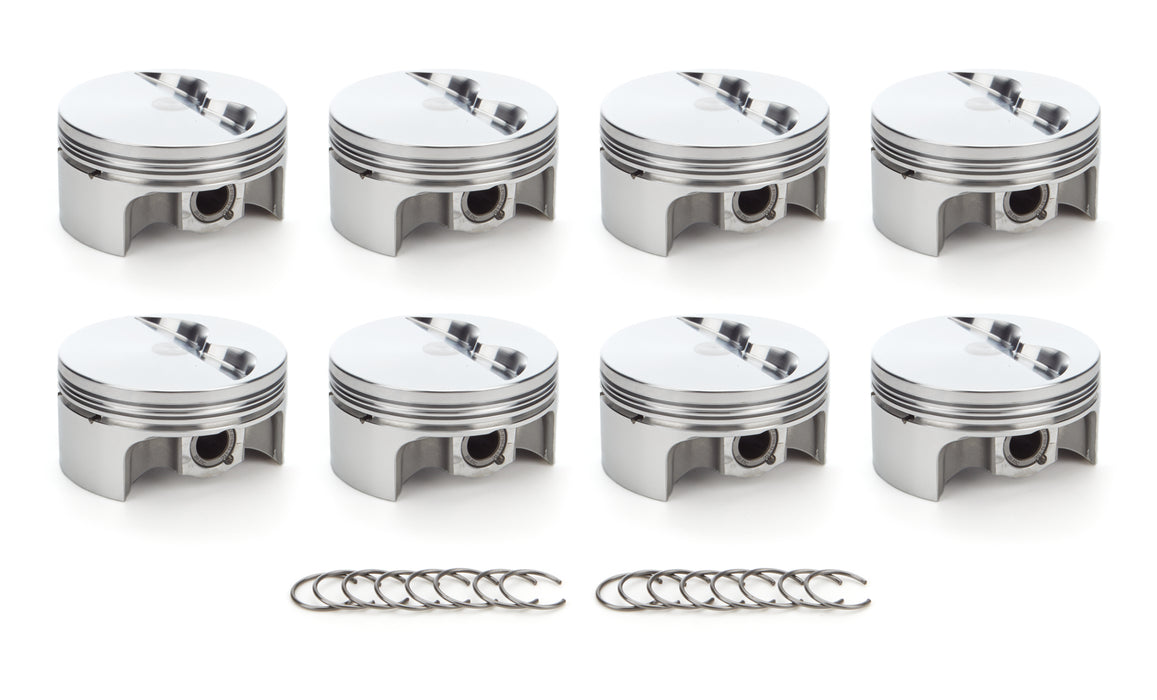 RACE TEC PISTONS 1000182 SBC FT Piston Set 4.125 Bore - 5cc