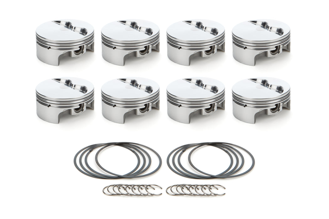 RACE TEC PISTONS 1000199 SBC FT Piston Set 4.155 Bore - 5cc