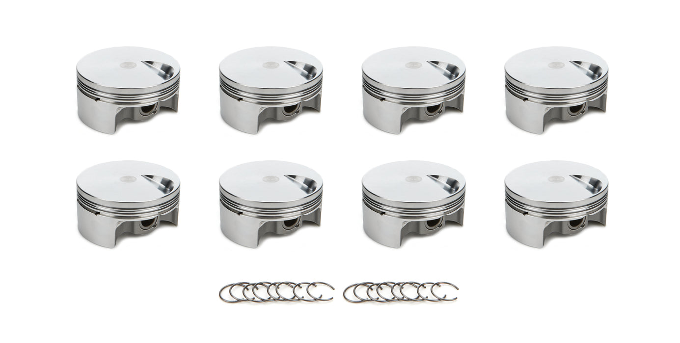 RACE TEC PISTONS 1000264 BBC FT Piston Set 4.500 Bore -3cc