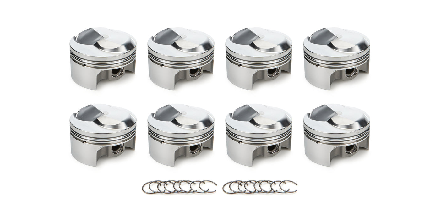 RACE TEC PISTONS 1000295 BBC Dome Piston Set 4.280 Bore +28.9cc