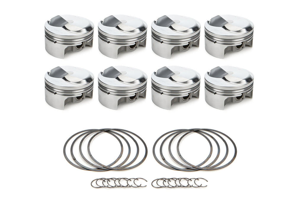 RACE TEC PISTONS 1000307 BBC Dome Piston Set 4.280 Bore +22.7cc