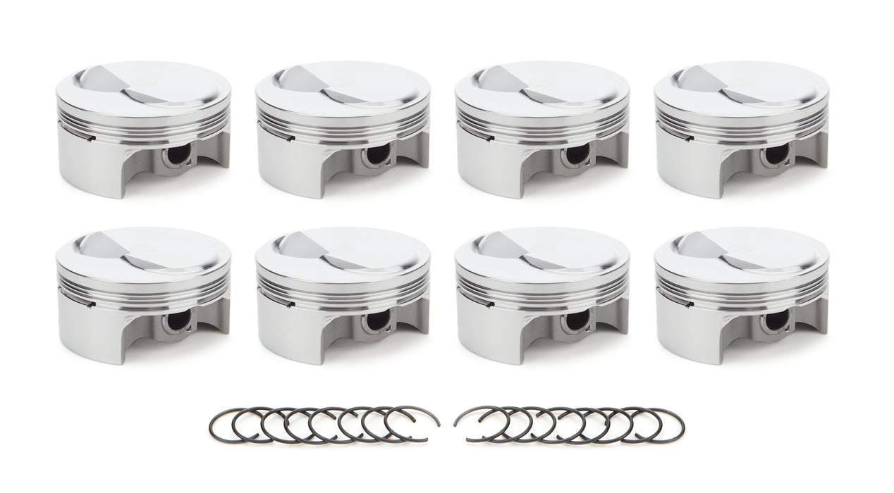 RACE TEC PISTONS 1000313 BBC Dome Piston Set 4.560 Bore +9.5cc