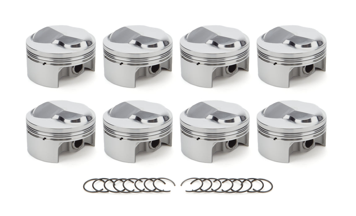 RACE TEC PISTONS 1000329 BBC Dome Piston Set 4.500 Bore +38.4cc