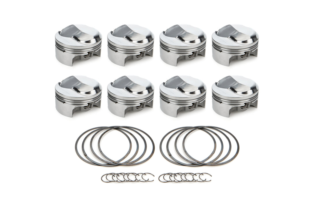 RACE TEC PISTONS 1000686 BBC Dome Piston Set 4.310 Bore +39.8cc