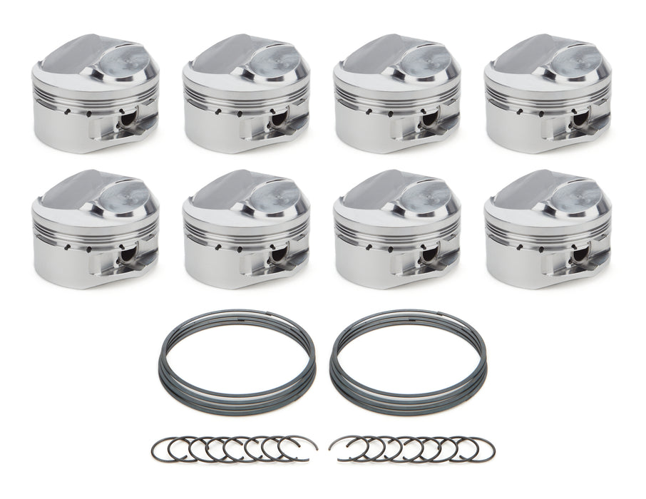 RACE TEC PISTONS 1001292 BBC Dome Piston Set 4.310 Bore +47.4cc