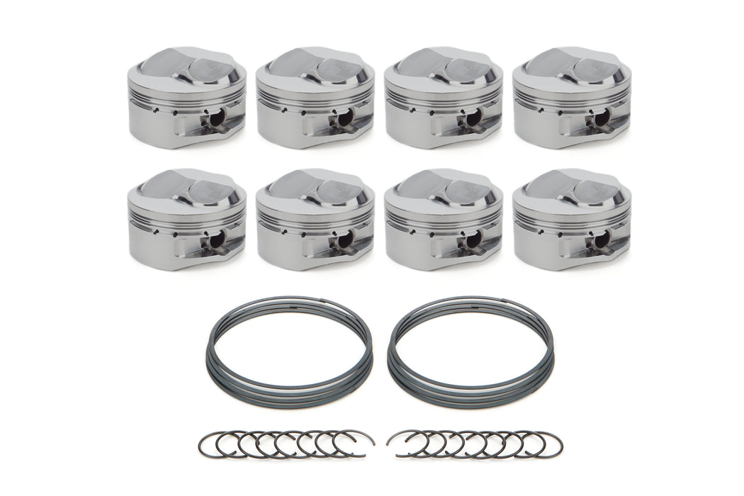 RACE TEC PISTONS 1001293 BBC Dome Piston Set 4.500 Bore +40.1cc