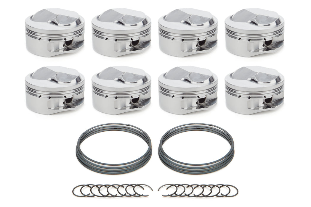 RACE TEC PISTONS 1001296 BBC Dome Piston Set 4.600 Bore +36.6cc
