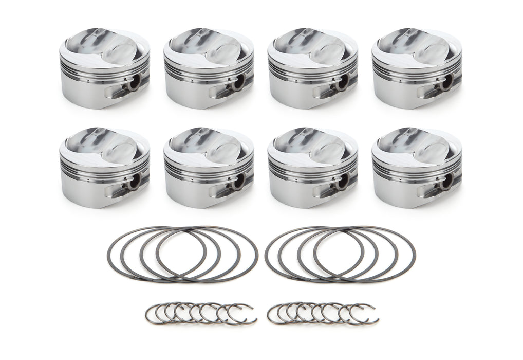 RACE TEC PISTONS 1001330 SBF Dome Piston Set 4.030 Bore +12cc