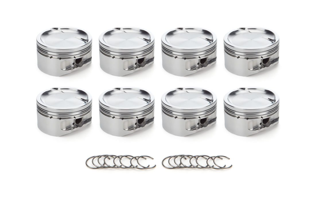 RACE TEC PISTONS 1001375 SBF Dished Piston Set 4.125 Bore - 34.2cc