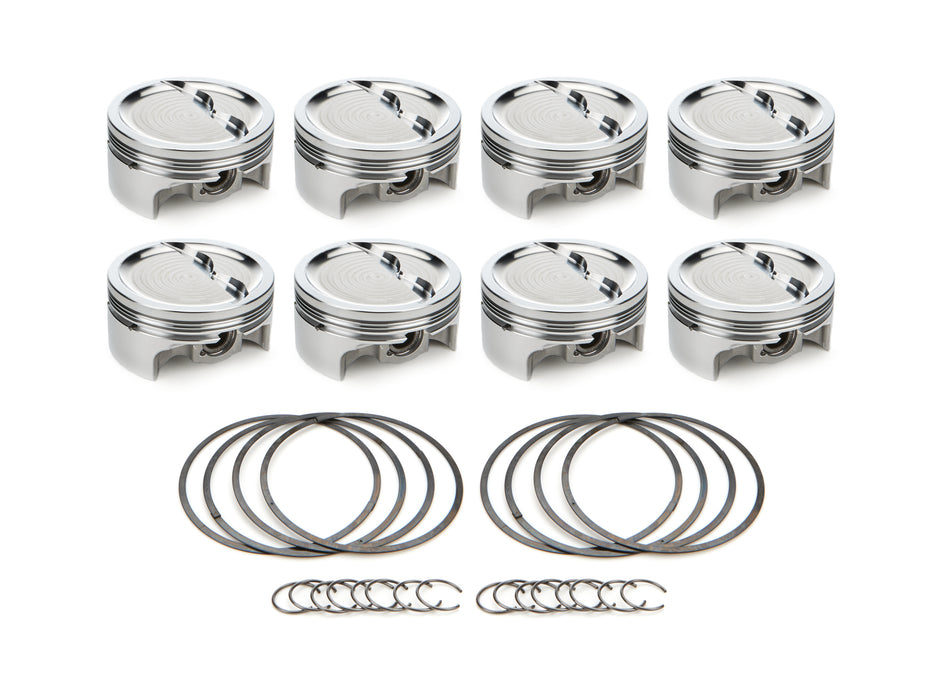 RACE TEC PISTONS 1001651 SBC Dished Piston Set 4.125 Bore -  22.5cc
