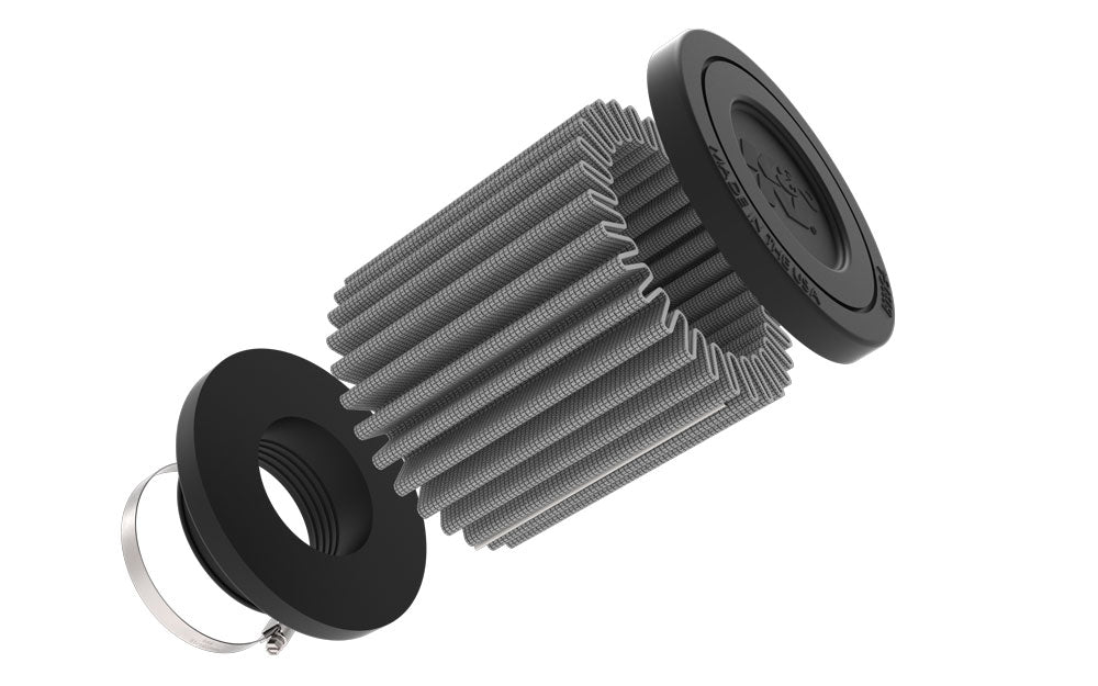 K&N RU-0155 Universal Clamp-On Air Filter - Truck Part Superstore