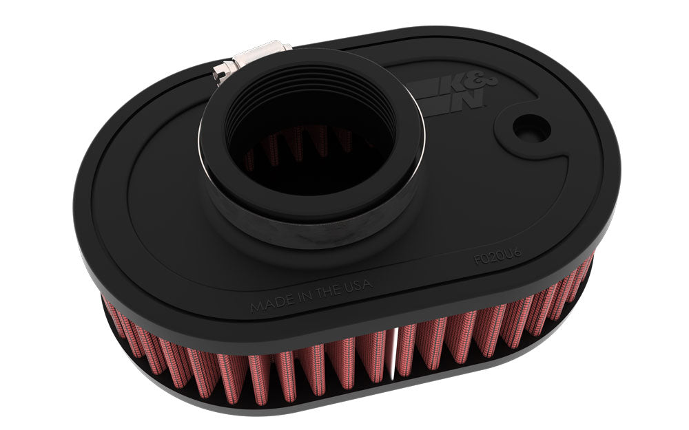 K&N RU-071V Universal Clamp-On Air Filter - Truck Part Superstore