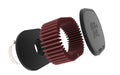 K&N RU-071V Universal Clamp-On Air Filter - Truck Part Superstore