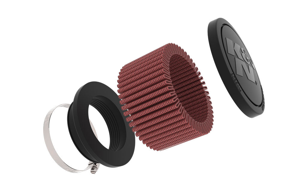 K&N RU-1900 Universal Clamp-On Air Filter - Truck Part Superstore