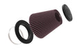 K&N RU-5296 Universal Clamp-On Air Filter - Truck Part Superstore
