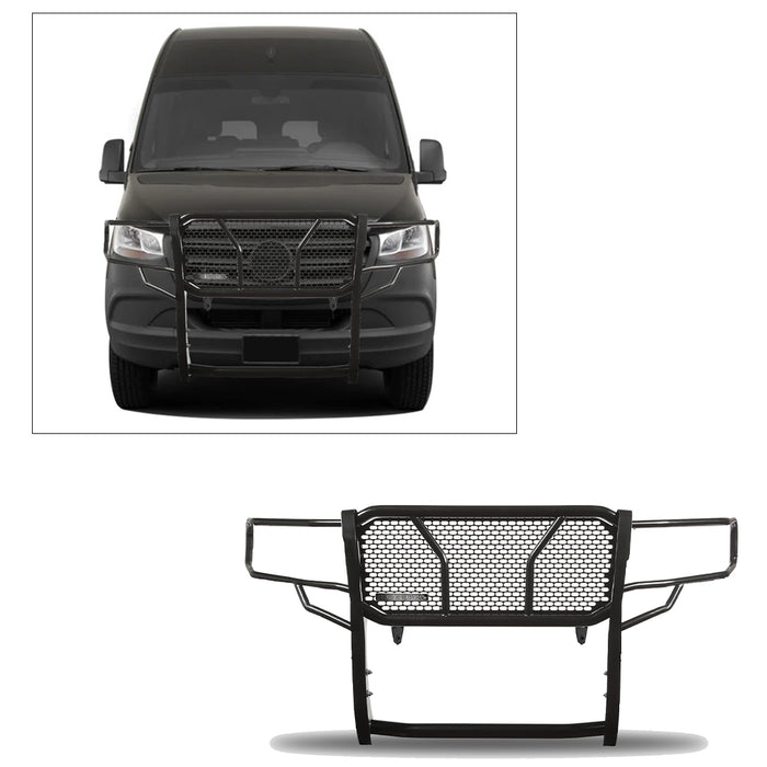 Black Horse Off Road RU-DOSP19-B Rugged Heavy Duty Grille Guard - Truck Part Superstore