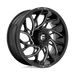 Fuel UTV D7411870A644 D741 18X7 4X137 GL-BLK-MIL 13MM - Truck Part Superstore