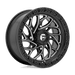 Fuel UTV D7412470A644 D741 24X7 4X137 GL-BLK-MIL 13MM - Truck Part Superstore