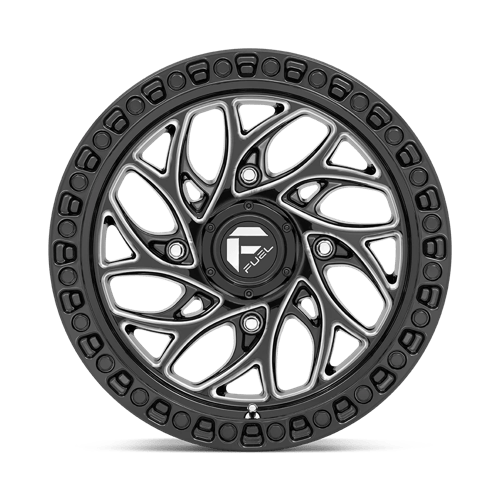Fuel UTV D7412470A544 D741 24X7 4X156 GL-BLK-MIL 13MM - Truck Part Superstore