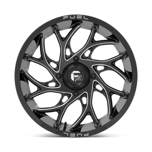 Fuel UTV D7412070A644 D741 20X7 4X137 GL-BLK-MIL 13MM - Truck Part Superstore