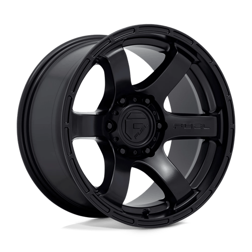Fuel 1PC D76618908750 D766 18X9 6X4.5 S-BLK 01MM - Truck Part Superstore