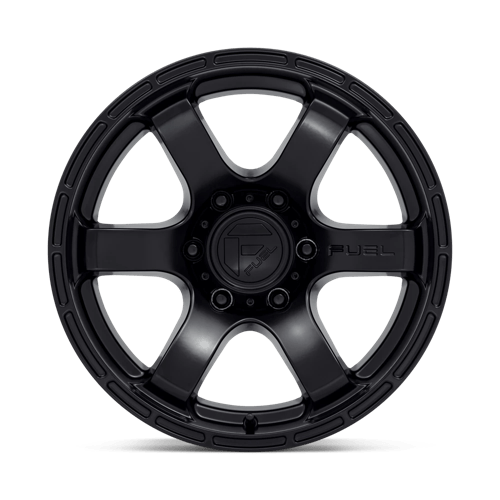Fuel 1PC D76618908750 D766 18X9 6X4.5 S-BLK 01MM - Truck Part Superstore