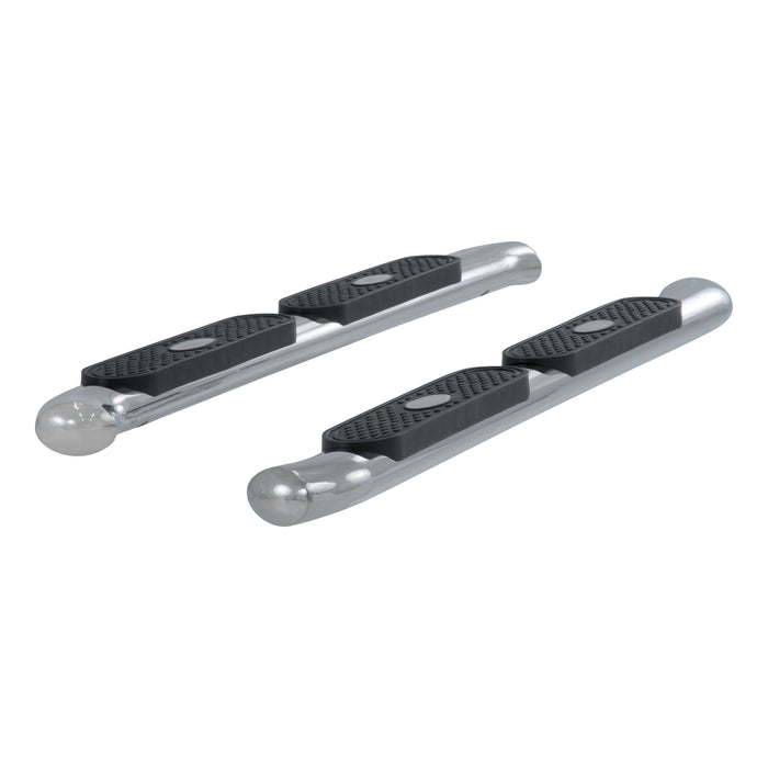 ARIES S222008-2 4" Polished Stainless Oval Side Bars, Select Toyota Tacoma for Select Toyota Tacoma