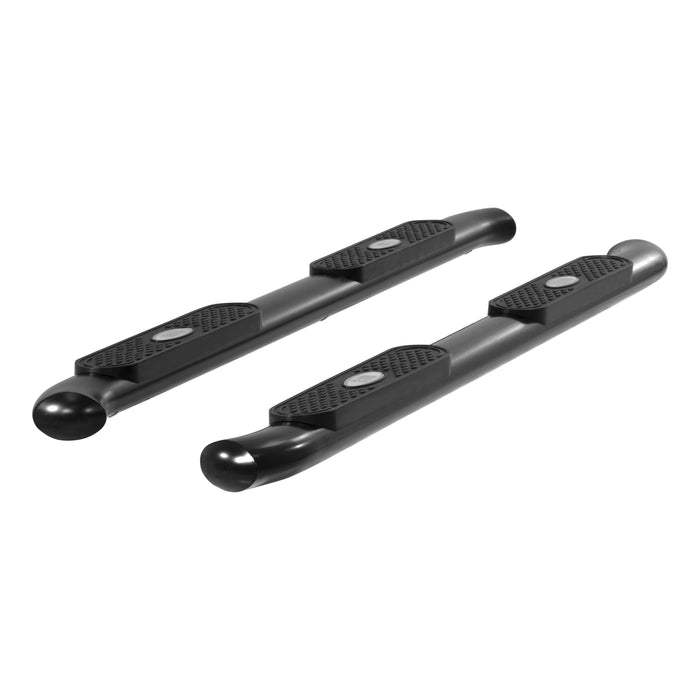ARIES S222009 4" Black Steel Oval Side Bars, Select Toyota Tacoma for Select Toyota Tacoma