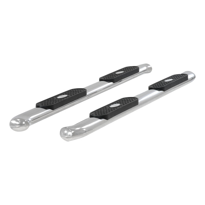 ARIES S222012-2 4" Polished Stainless Oval Side Bars, Select Toyota Tundra for Select Toyota Tundra