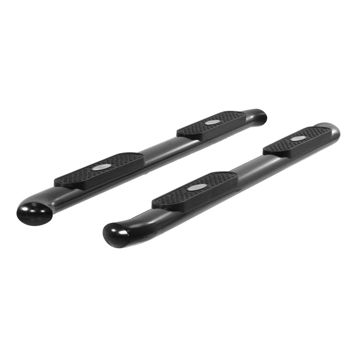ARIES S222012 4" Black Steel Oval Side Bars, Select Toyota Tundra for Select Toyota Tundra