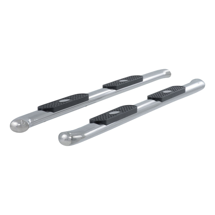 ARIES S222013-2 4" Polished Stainless Oval Side Bars, Select Toyota Tundra for Select Toyota Tundra