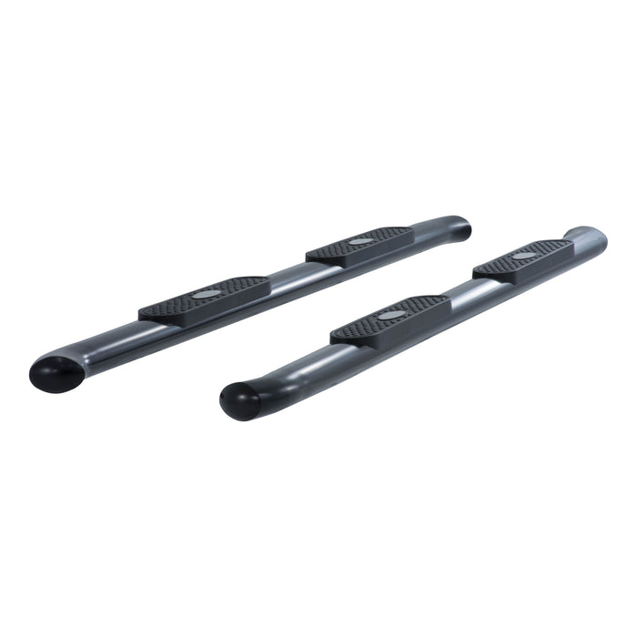 ARIES S222013 4" Black Steel Oval Side Bars, Select Toyota Tundra for Select Toyota Tundra
