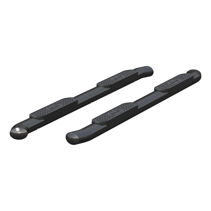 ARIES S222023 4-Inch Oval Black Steel Nerf Bars, Select Toyota Tundra CrewMax for Select Toyota Tundra