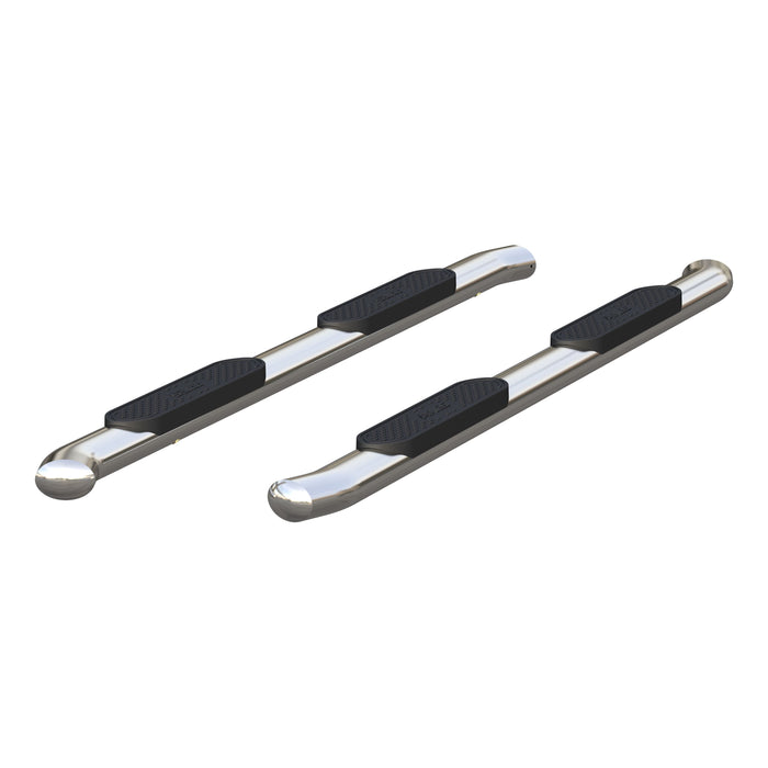 ARIES S223006-2 4" Polished Stainless Oval Side Bars, Select Ford Excursion, F-250, F-350 for Select Ford F-250