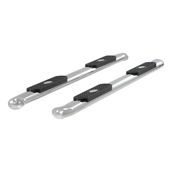 ARIES S223039-2 4" Polished Stainless Oval Side Bars, Select Ford F-150 for Select Ford F-150