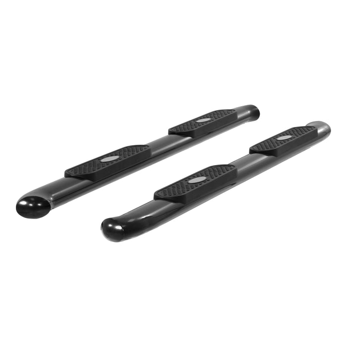 ARIES S224009 4" Black Steel Oval Side Bars, Select Silverado, Sierra 1500, 2500, 3500 for Select Chevrolet Silverado 1500