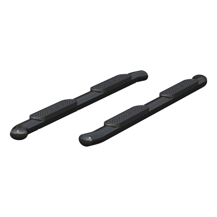 ARIES S224051 4" Black Steel Oval Side Bars, Select Chevrolet Colorado, GMC Canyon Crew Cab for Select Chevrolet Colorado