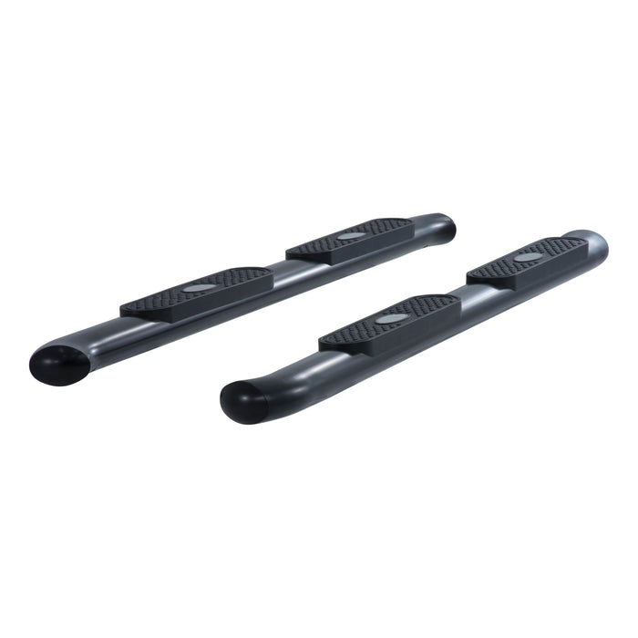 ARIES S225008 4" Black Steel Oval Side Bars, Select Dodge Ram 1500, 2500, 3500 for Select Dodge Ram 1500