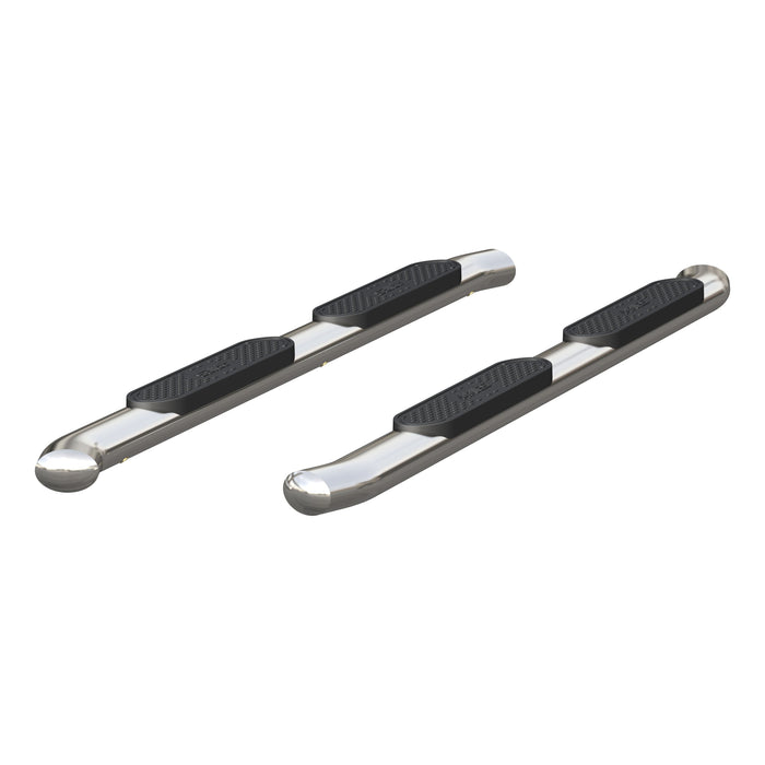 ARIES S225040-2 4" Polished Stainless Oval Side Bars, Select Dodge, Ram 1500 for Select Ram 1500