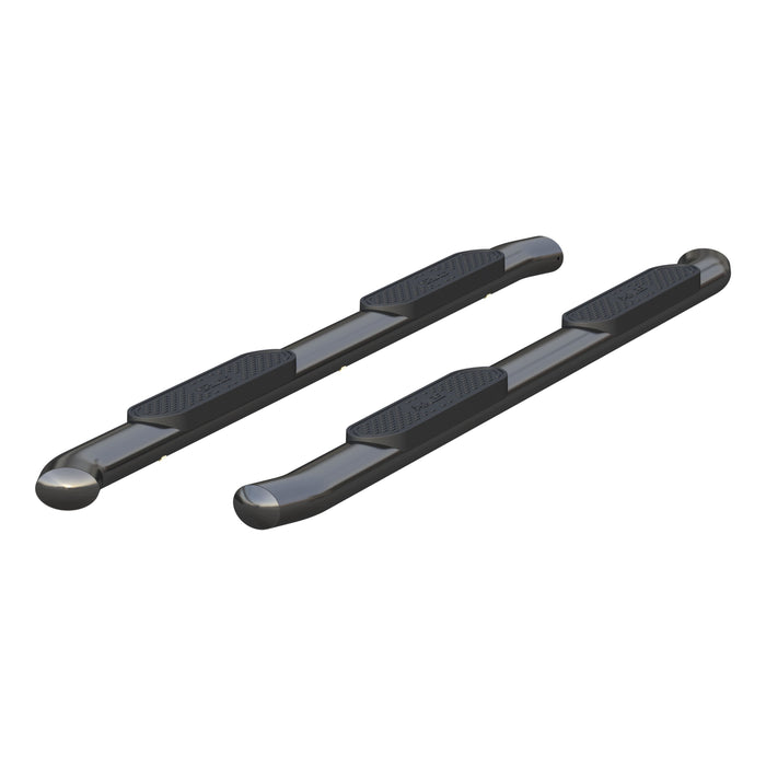 ARIES S225045 4" Black Steel Oval Side Bars, Select Ram 1500 for Select Ram 1500