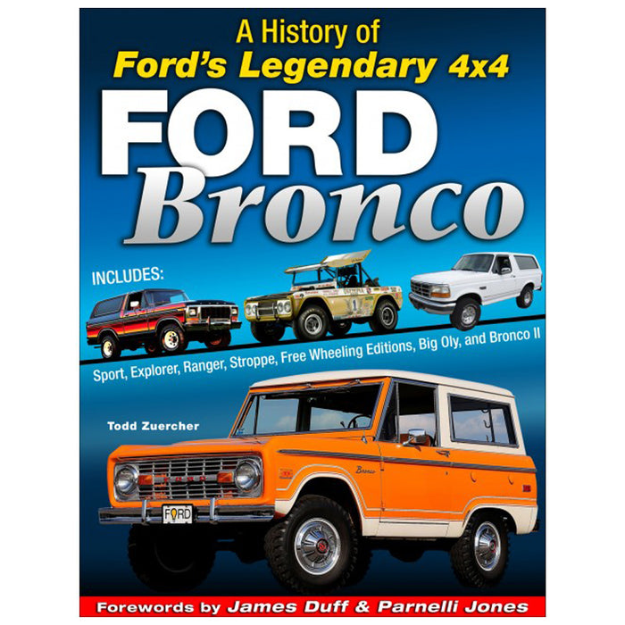S-A BOOKS CT634 History Of Ford Bronco