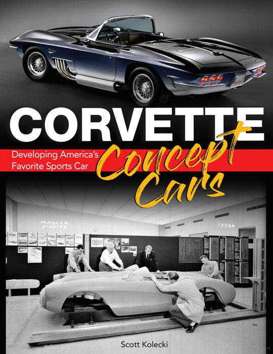 S-A BOOKS CT686 Corvette Concept Cars