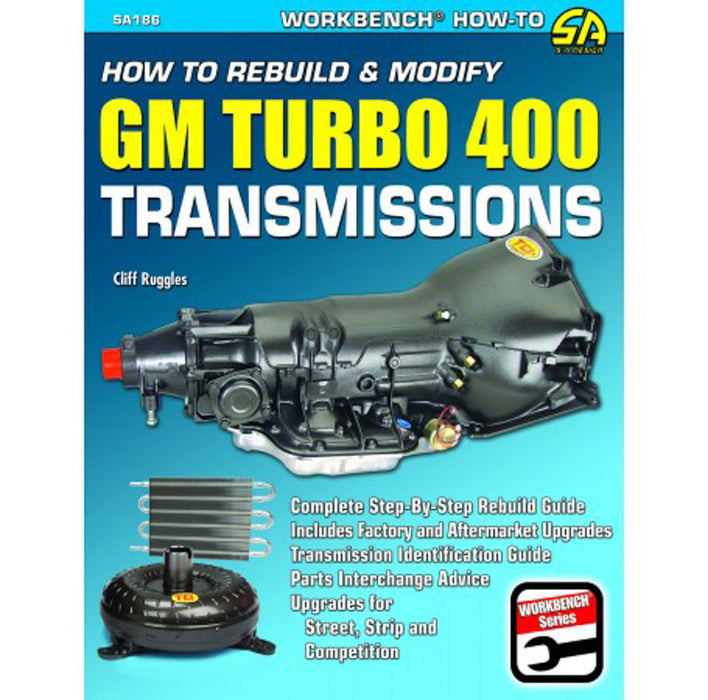 S-A BOOKS SA186 How to Rebuild GM Turbo 400 Transmissions