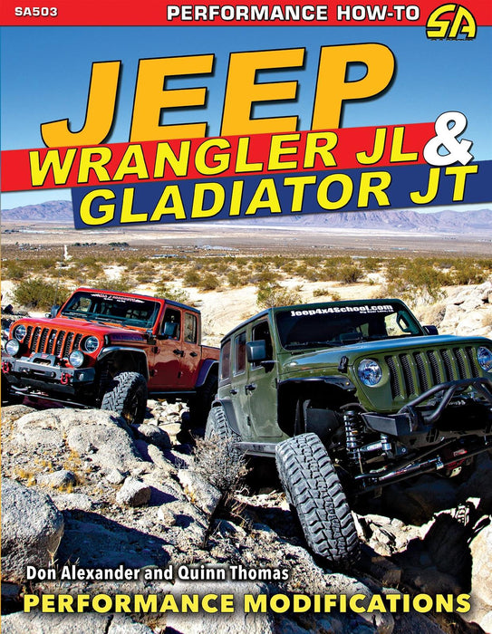 S-A BOOKS SA503 Jeep Wrangler JL and JT Performance Modification