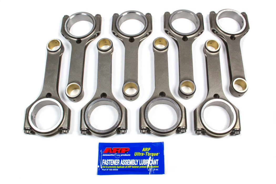 SCAT ENTERPRISES 2-350-6000-2000-QLS SBC Q-Lite Forged H-Beam Rods 6.000