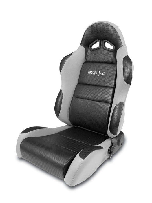SCAT ENTERPRISES 80-1605-62L Sportsman Racing Seat - Left - Gray Vinyl/Velour