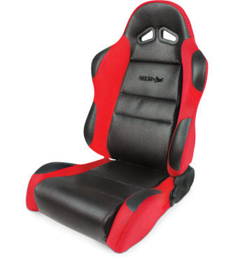 SCAT ENTERPRISES 80-1605-64L Sportsman Racing Seat - Left - Red Vinyl/Velour